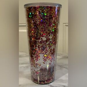 Colorful Glitter Tumbler